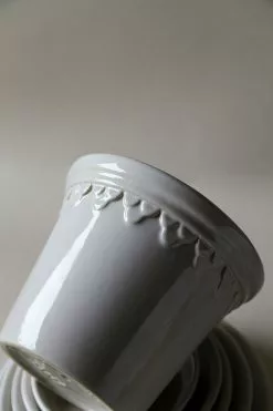 Bergs Potter Copenhagen Ruukku Pikkulautasella Mineral White, Ø11 Cm -Julisteet Sales Store bergs potter copenhagen pot mineral white 2