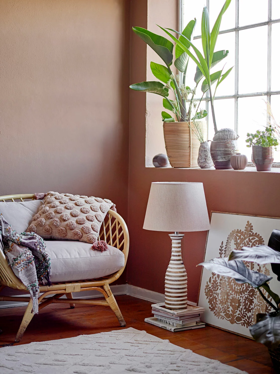 Bloomingville Calla Ruukku Pikkulautasella Ø18,5 Cm Savi, Ruskea 2 Bloomingville Calla Ruukku Pikkulautasella Ø18,5 Cm Savi, Ruskea - Image 2