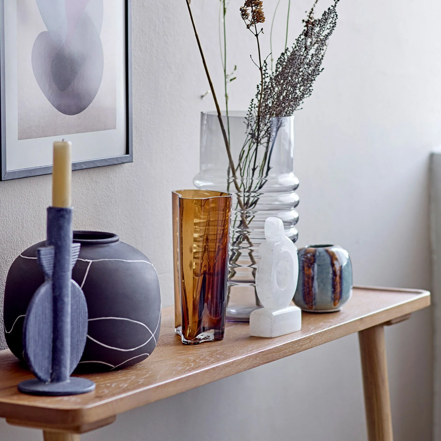 Bloomingville Cise Veistos 16x9 Cm, Valkoinen 3 Bloomingville Cise Veistos 16x9 Cm, Valkoinen - Image 3