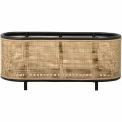 Bloomingville Ebbie Kukkalaatikko Rottinki 70x29 Cm, Nature