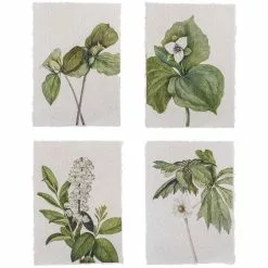 Bloomingville Fribo Juliste 25,5x35 Cm 4 Palaa, Vihreä