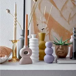 Bloomingville Hilig Ruukku Savi Ø10,5 Cm, Ruskea -Julisteet Sales Store bloomingville hilig flowerpot brown stoneware 4