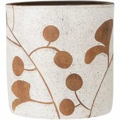 Bloomingville Janis Deco Ruukku Terracotta Ø20 Cm, Valkoinen