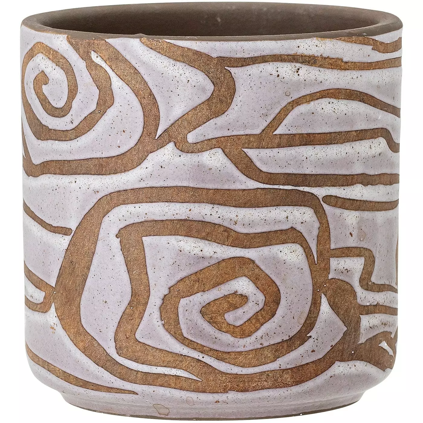 Bloomingville Lija Deco Ruukku Terracotta Ø12, Valkoinen 1 Bloomingville Lija Deco Ruukku Terracotta Ø12, Valkoinen