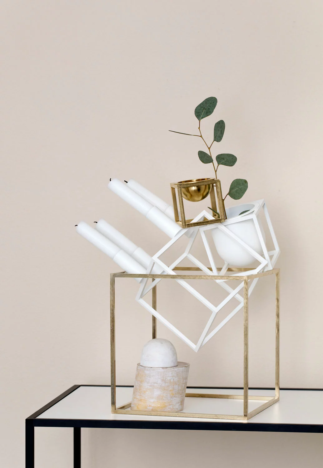 By Lassen Kubus Kukkaruukku, 10 Cm, Valkoinen 4 By Lassen Kubus Kukkaruukku, 10 Cm, Valkoinen - Image 4