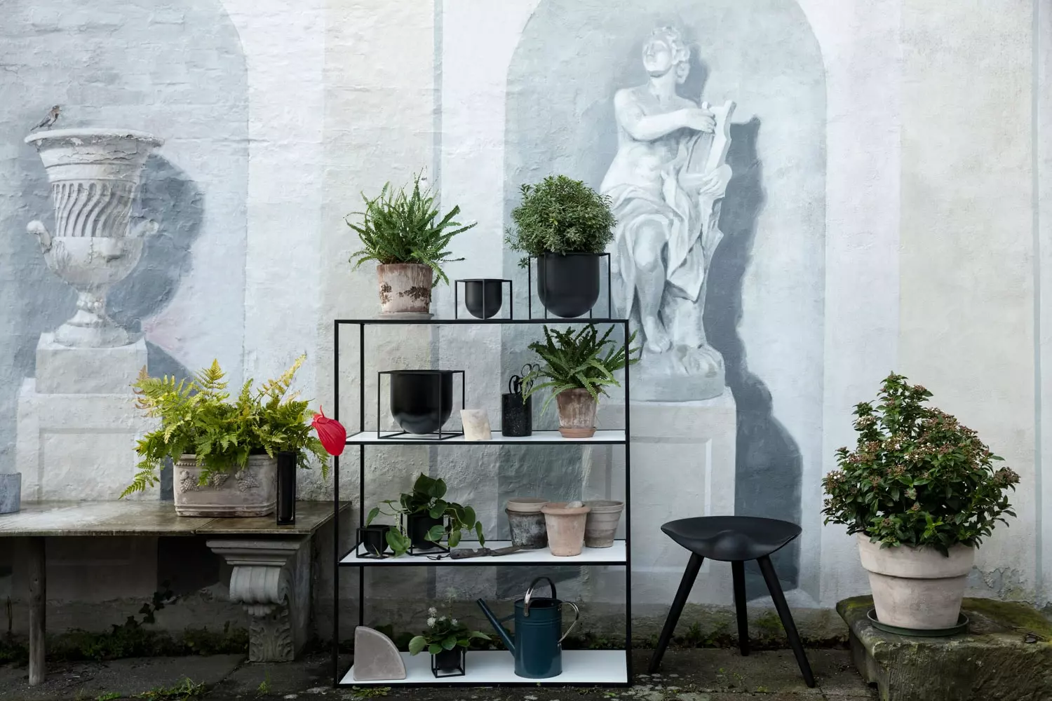 By Lassen Kubus Kukkaruukku, 10 Cm, Musta 3 By Lassen Kubus Kukkaruukku, 10 Cm, Musta - Image 3