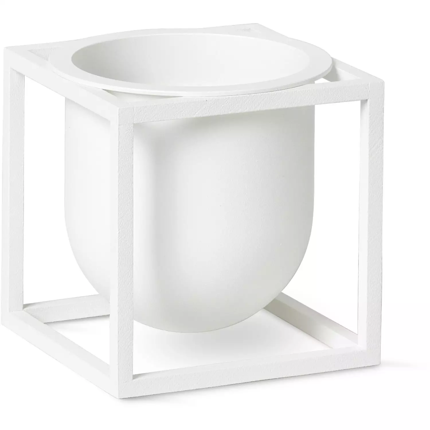 By Lassen Kubus Kukkaruukku, 10 Cm, Valkoinen 1 By Lassen Kubus Kukkaruukku, 10 Cm, Valkoinen