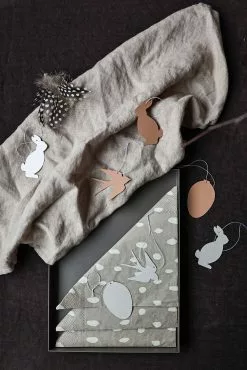 Cooee Design Easter Deco Bird, Cafe Au Lait 4-pack Pääsiäiskoriste Ruostumaton Teräs 4-pakkaus Valkoinen -Julisteet Sales Store cooee design easter deco bird cafe au lait 4 pack 8