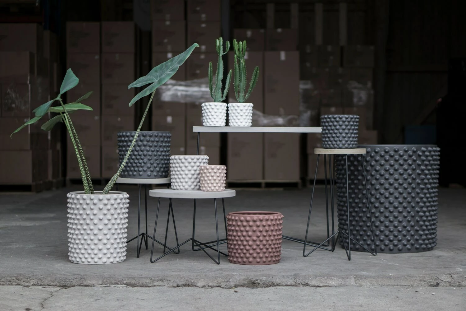 DBKD Cloudy Ruukku, Large, Tummansininen 3 DBKD Cloudy Ruukku, Large, Tummansininen - Image 3