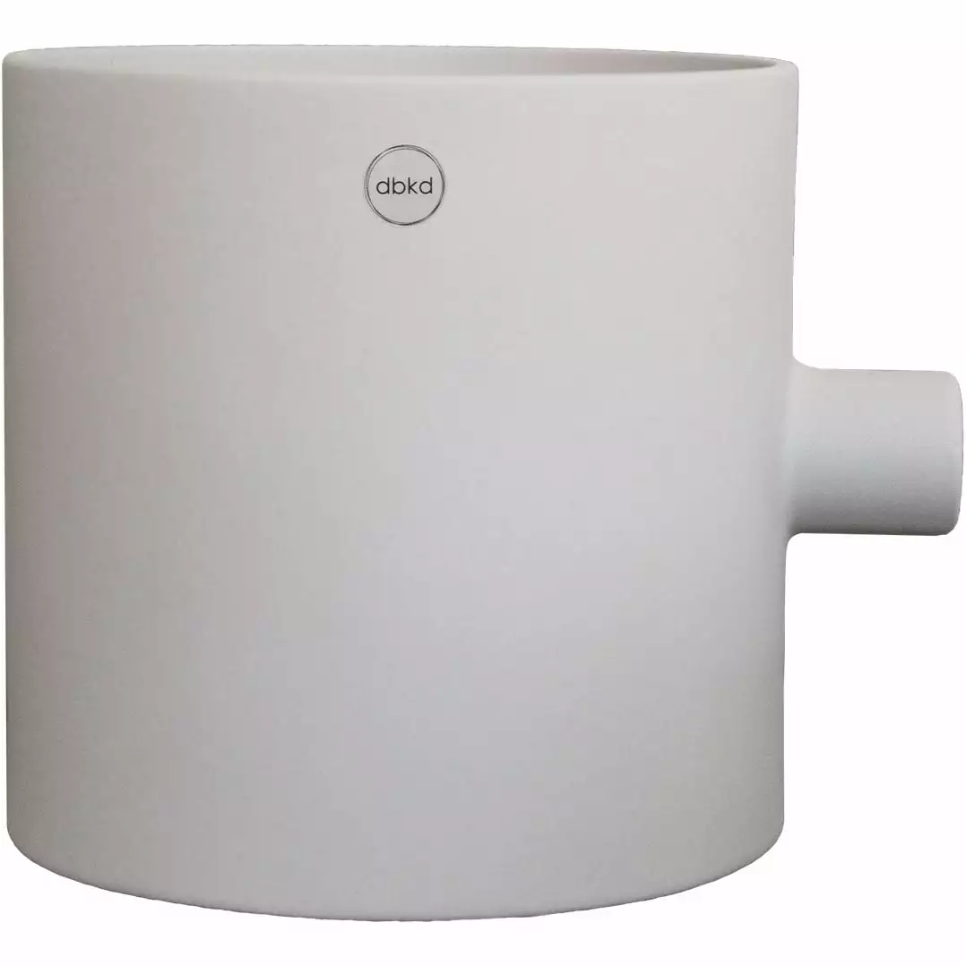 DBKD Knob Ruukku 14x14 Cm, Taupe-ruskea 1 DBKD Knob Ruukku 14x14 Cm, Taupe-ruskea