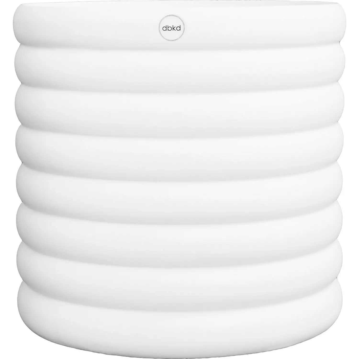 DBKD Mud Ruukku XL 27 Cm, Valkoinen 1 DBKD Mud Ruukku XL 27 Cm, Valkoinen