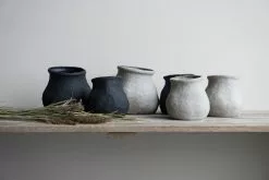 DBKD Paper Vase/Pot Small, Black 6 DBKD Paper Vase/Pot Small, Black -Julisteet Sales Store dbkd paper vase pot black 3