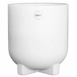 DBKD Plus Kukkaruukku, Valkoinen, 14 Cm