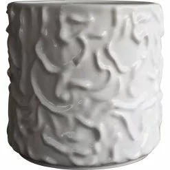 DBKD Swoon Ruukku Ø31 Cm, Shiny White