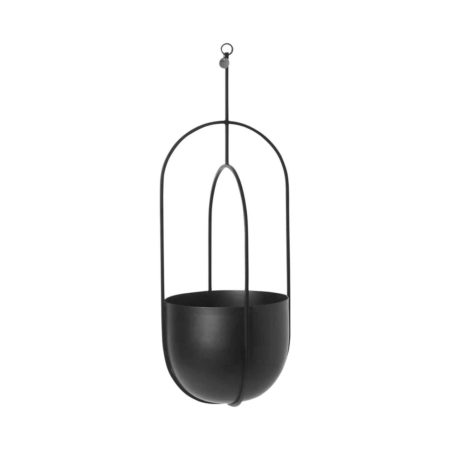 Ferm LIVING Deco Riippuva Ruukku, Musta 1 Ferm LIVING Deco Riippuva Ruukku, Musta