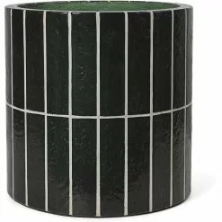 Ferm LIVING Pillar Ruukku, Tummanvihreä