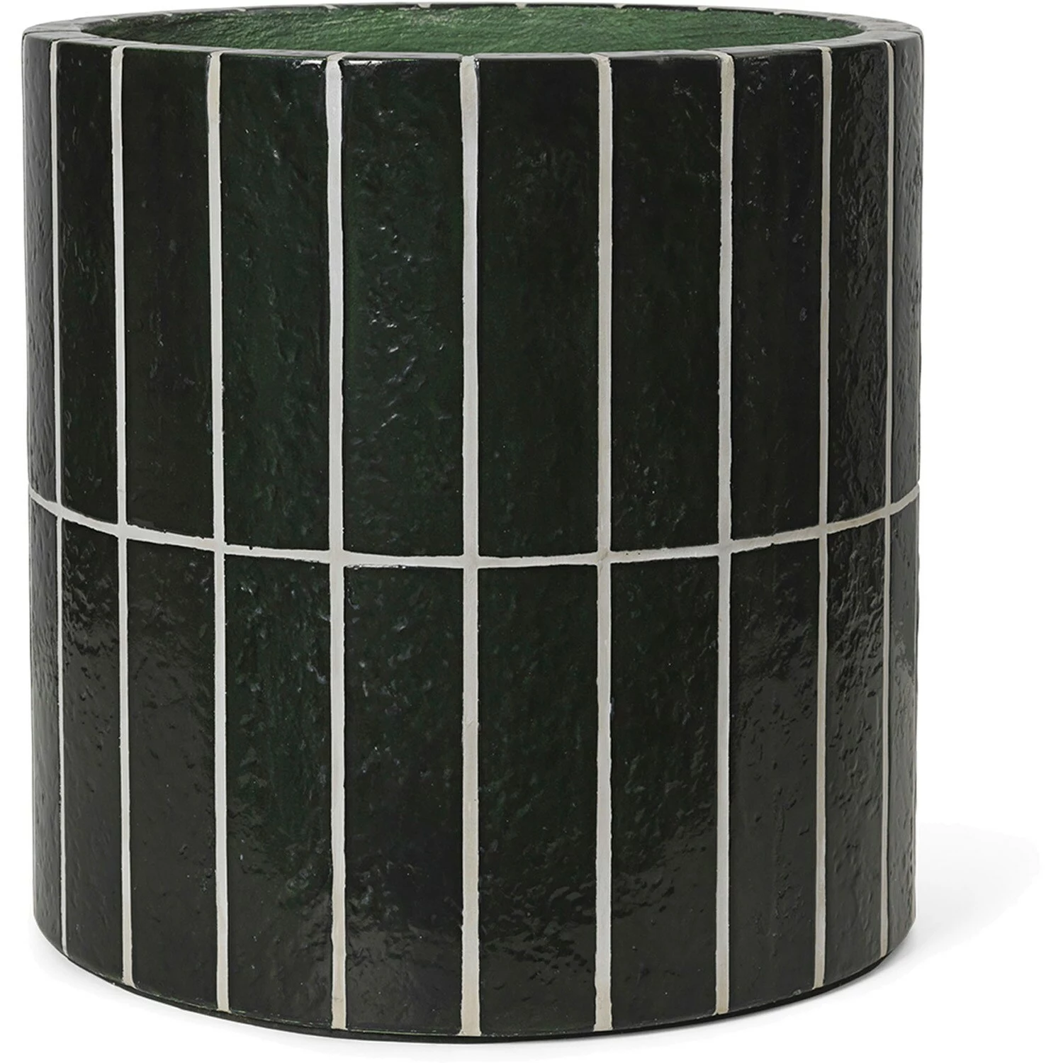 Ferm LIVING Pillar Ruukku, Tummanvihreä 1 Ferm LIVING Pillar Ruukku, Tummanvihreä