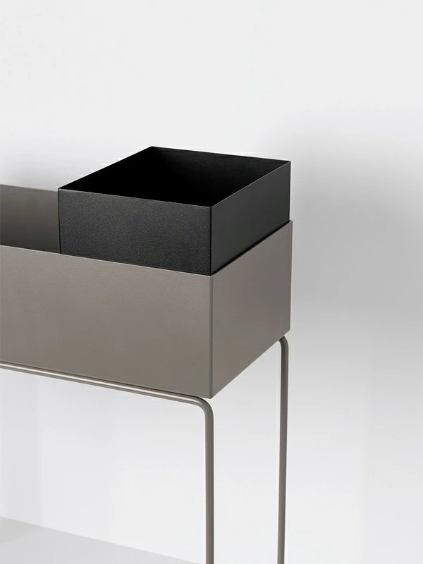 Ferm LIVING Plant Box Pot, Black 2 Ferm LIVING Plant Box Pot, Black - Image 2