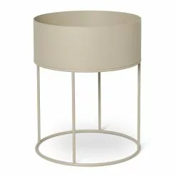 Ferm LIVING Plant Box Round, Cashmere