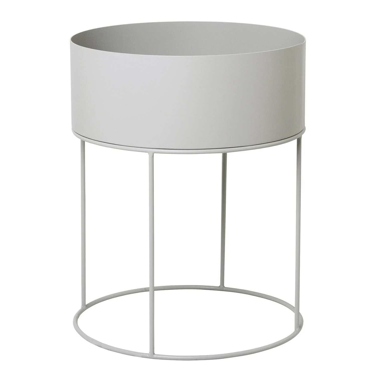 Ferm LIVING Plant Box Round, Vaaleanh 1 Ferm LIVING Plant Box Round, Vaaleanh