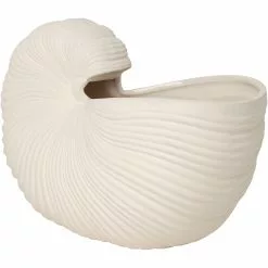 Ferm LIVING Shell Pot, Off White