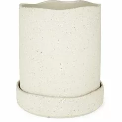 Ferm LIVING Uneru Ruukku 16 Cm, Valkoinen