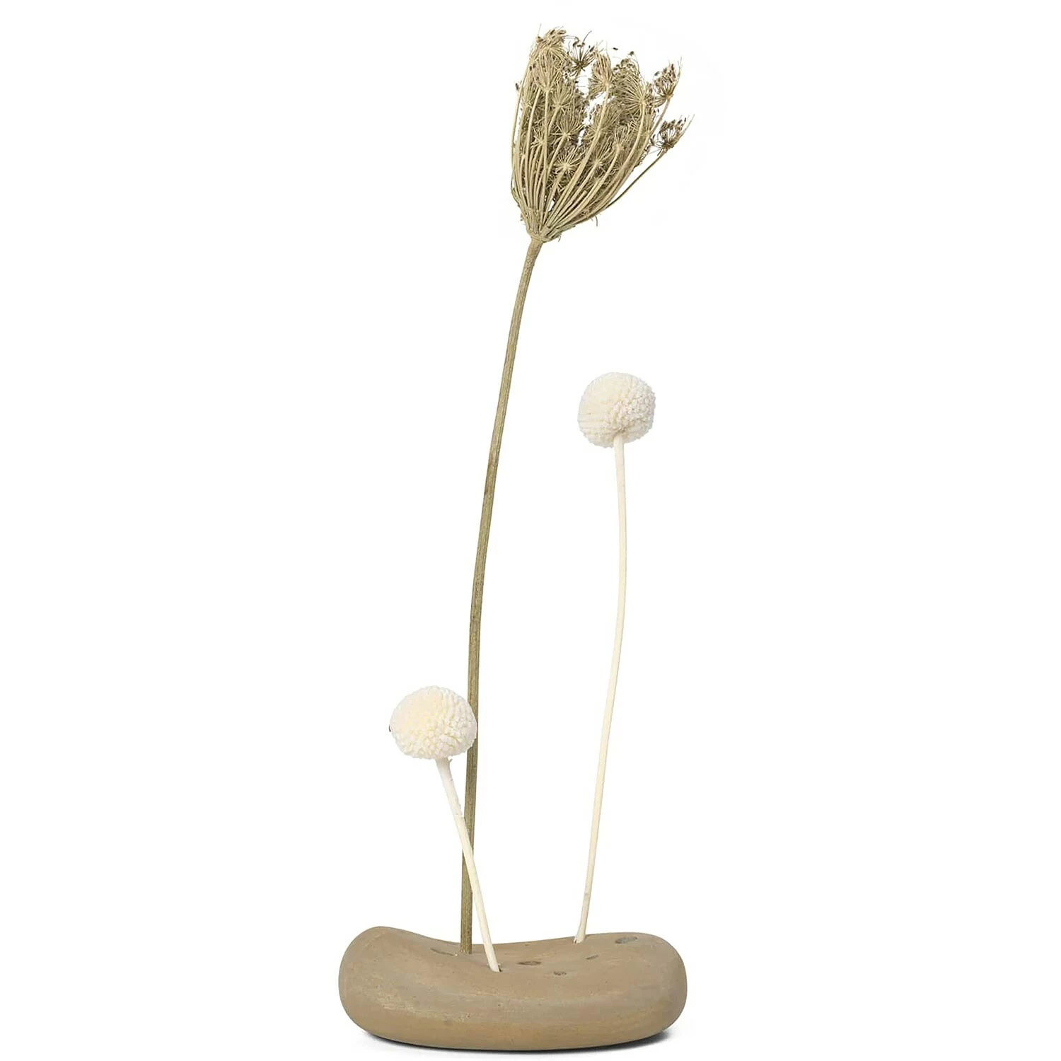 Ferm LIVING Vanitas Kukkakivi 12x8 Cm, Nature 1 Ferm LIVING Vanitas Kukkakivi 12x8 Cm, Nature