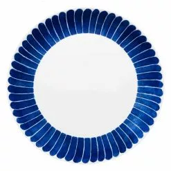 Edessä 7 Götefors Porslin Selma Dinner Plate Bård, 24 Cm