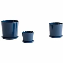 Hay Botanical Ruukku Pikkulautasella Tumma Safiiri, 13,5 Cm 5 Hay Botanical Ruukku Pikkulautasella Tumma Safiiri, 13,5 Cm -Julisteet Sales Store hay botanical family set m dark blue 3