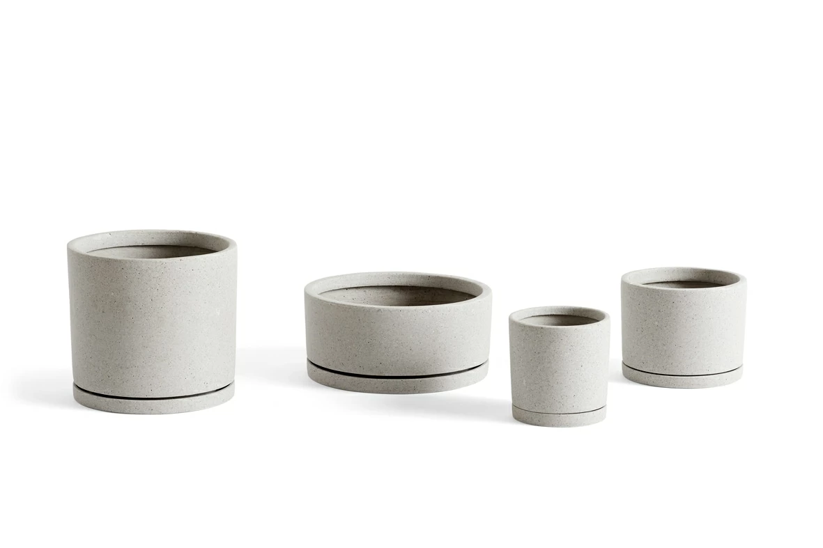 Hay Plant Pot Flower Pot L, Gray 2 Hay Plant Pot Flower Pot L, Gray - Image 2