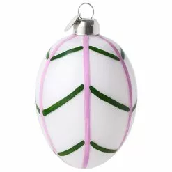 Holmegaard Pääsiäiskoriste 7.5 Cm Leaf, Pinkki