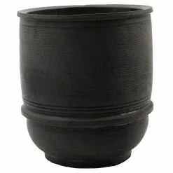 House Doctor Ground Ruukku Tummanharmaa, Ø18 Cm H20 Cm