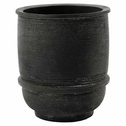 House Doctor Ground Ruukku Tummanharmaa, Ø14 Cm H16 Cm