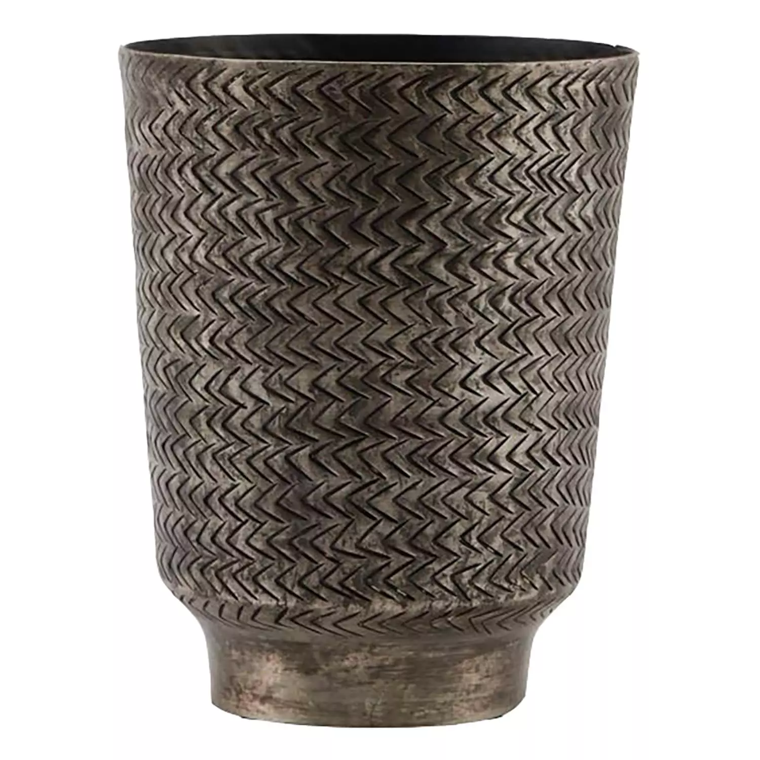 House Doctor Oli Ruukku Brushed Black, 14,5x18 Cm 1 House Doctor Oli Ruukku Brushed Black, 14,5x18 Cm