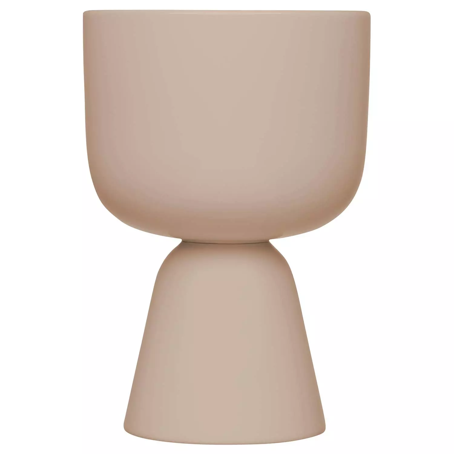Iittala Nappula Pot 23x15 Cm, Beige 1 Iittala Nappula Pot 23x15 Cm, Beige