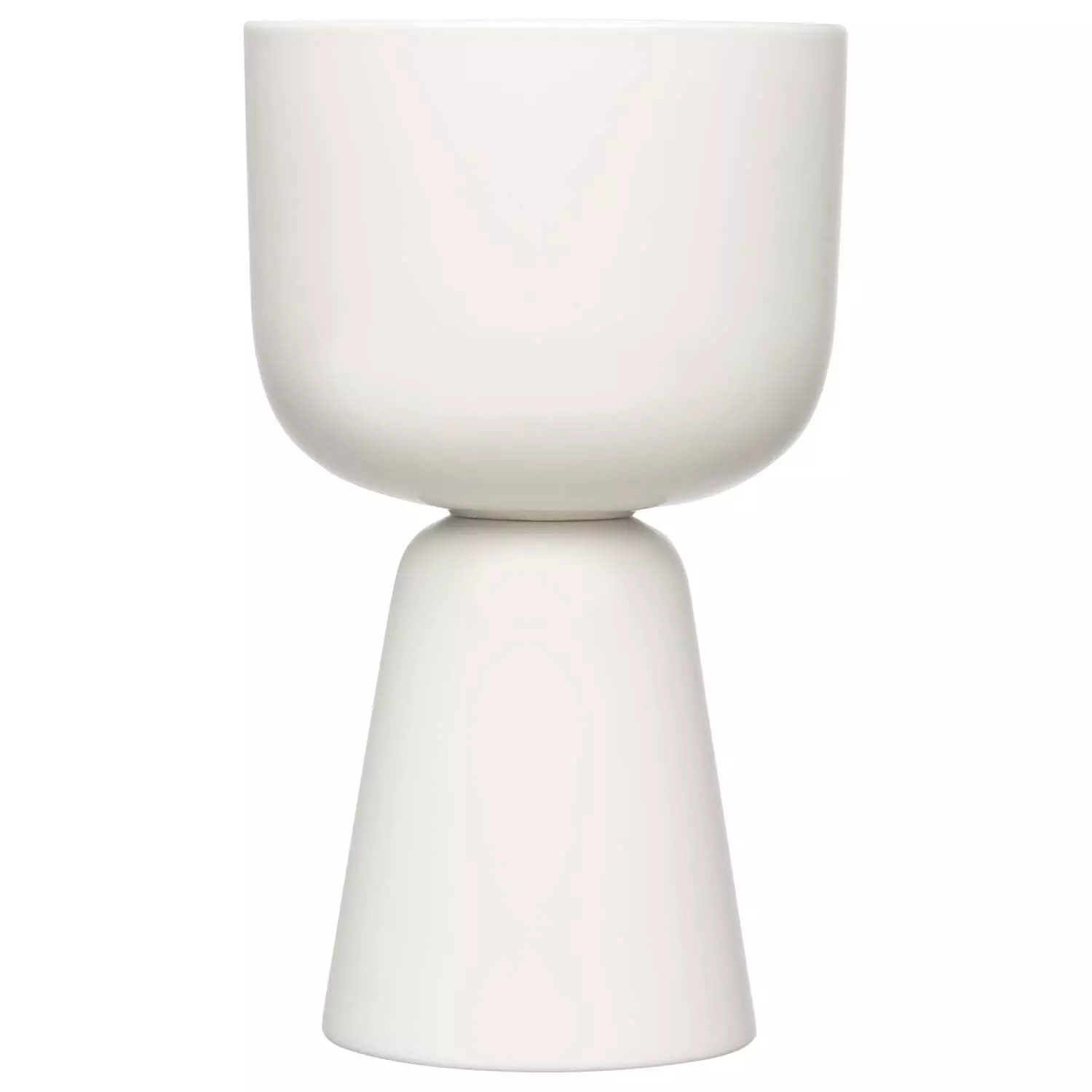 Iittala Nappula Pot 26x15 Cm, White 1 Iittala Nappula Pot 26x15 Cm, White