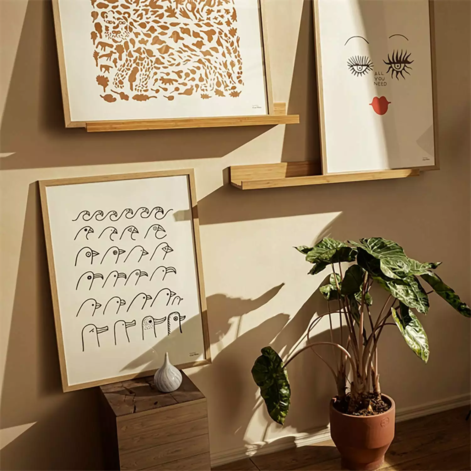 Iittala Oiva Toikka Collection Juliste 50x70 Cm, Birdhouse 2 Iittala Oiva Toikka Collection Juliste 50x70 Cm, Birdhouse - Image 2