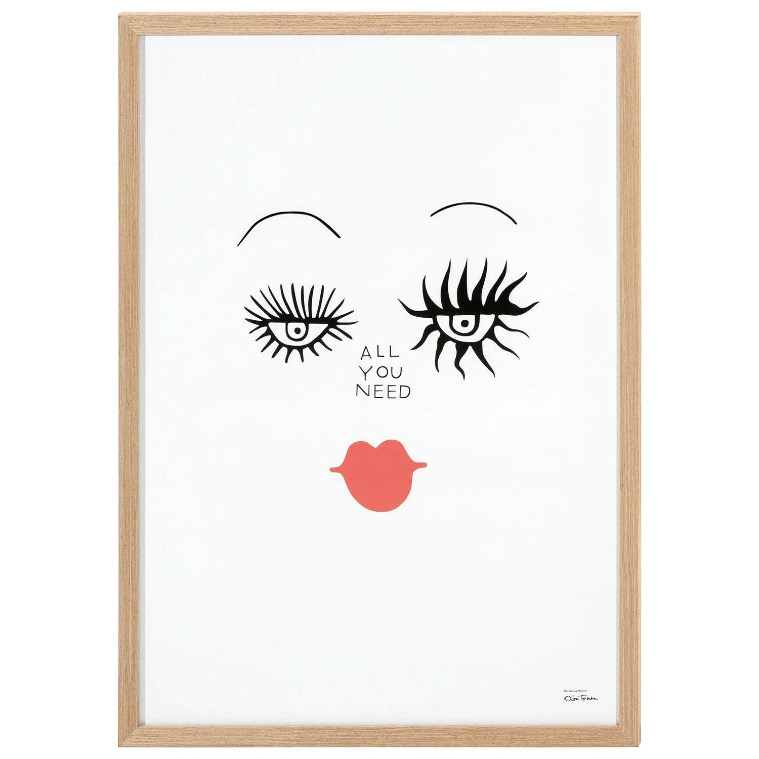 Iittala Oiva Toikka Collection Juliste 50x70 Cm, All You Need 1 Iittala Oiva Toikka Collection Juliste 50x70 Cm, All You Need
