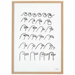 Iittala Oiva Toikka Collection Juliste 50x70 Cm, Birdhouse