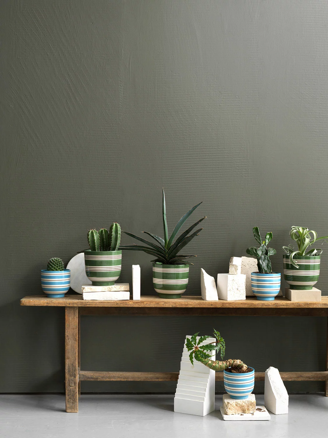 Kähler Omaggio Nuovo Kukkaruukku Sininen Ø12 Cm 3 Kähler Omaggio Nuovo Kukkaruukku Sininen Ø12 Cm - Image 3