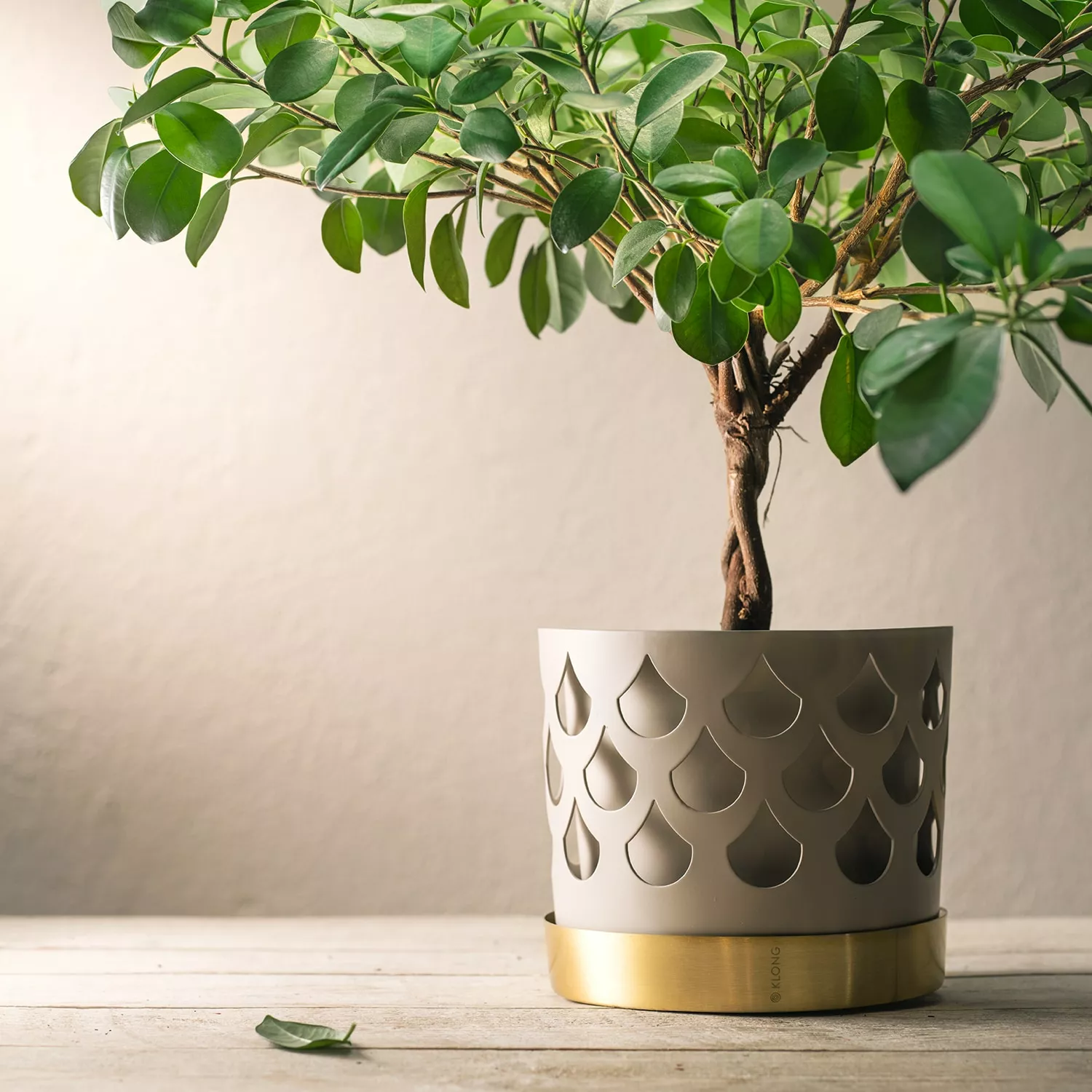 Klong Trio Drop Ruukku Beige, 18 Cm / Medium 3 Klong Trio Drop Ruukku Beige, 18 Cm / Medium - Image 3