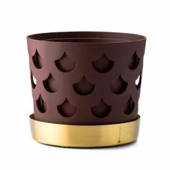 Klong Trio Drop Ruukku Tummanpunainen, 12 Cm / Small