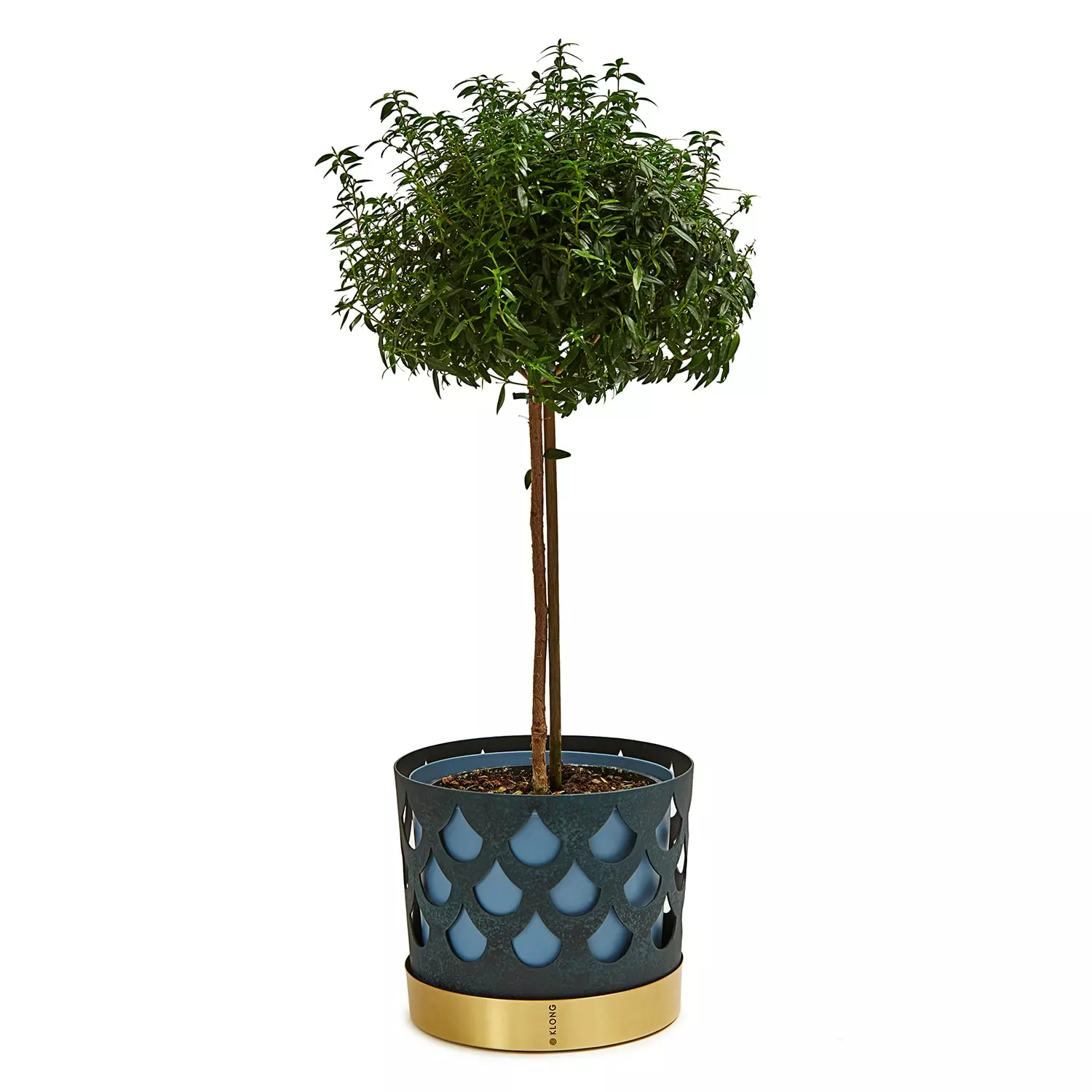 Klong Trio Pot Ruukku Keskikoko Drop, Sininen 2 Klong Trio Pot Ruukku Keskikoko Drop, Sininen - Image 2