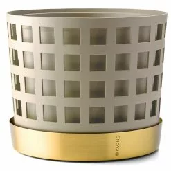 Klong Trio Square Ruukku Beige, 18 Cm / Medium