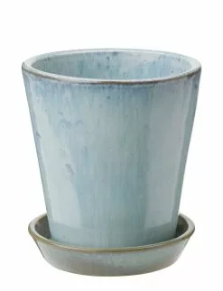 Knabstrup Keramik Istutusruukku Ø10,5 Cm, Soft Mint