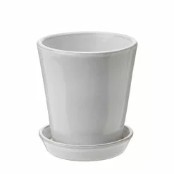 Knabstrup Keramik Istutusruukku Ø10,5 Cm, Valkoinen