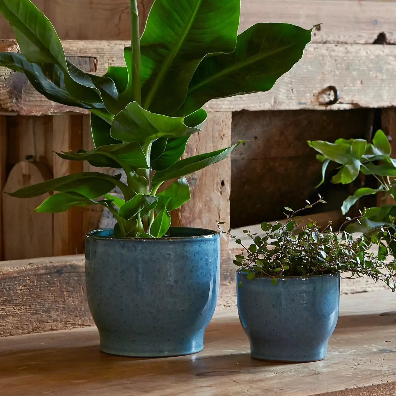 Knabstrup Keramik Ulkoruukku Ø12,5 Cm, Fog Blue 2 Knabstrup Keramik Ulkoruukku Ø12,5 Cm, Fog Blue - Image 2