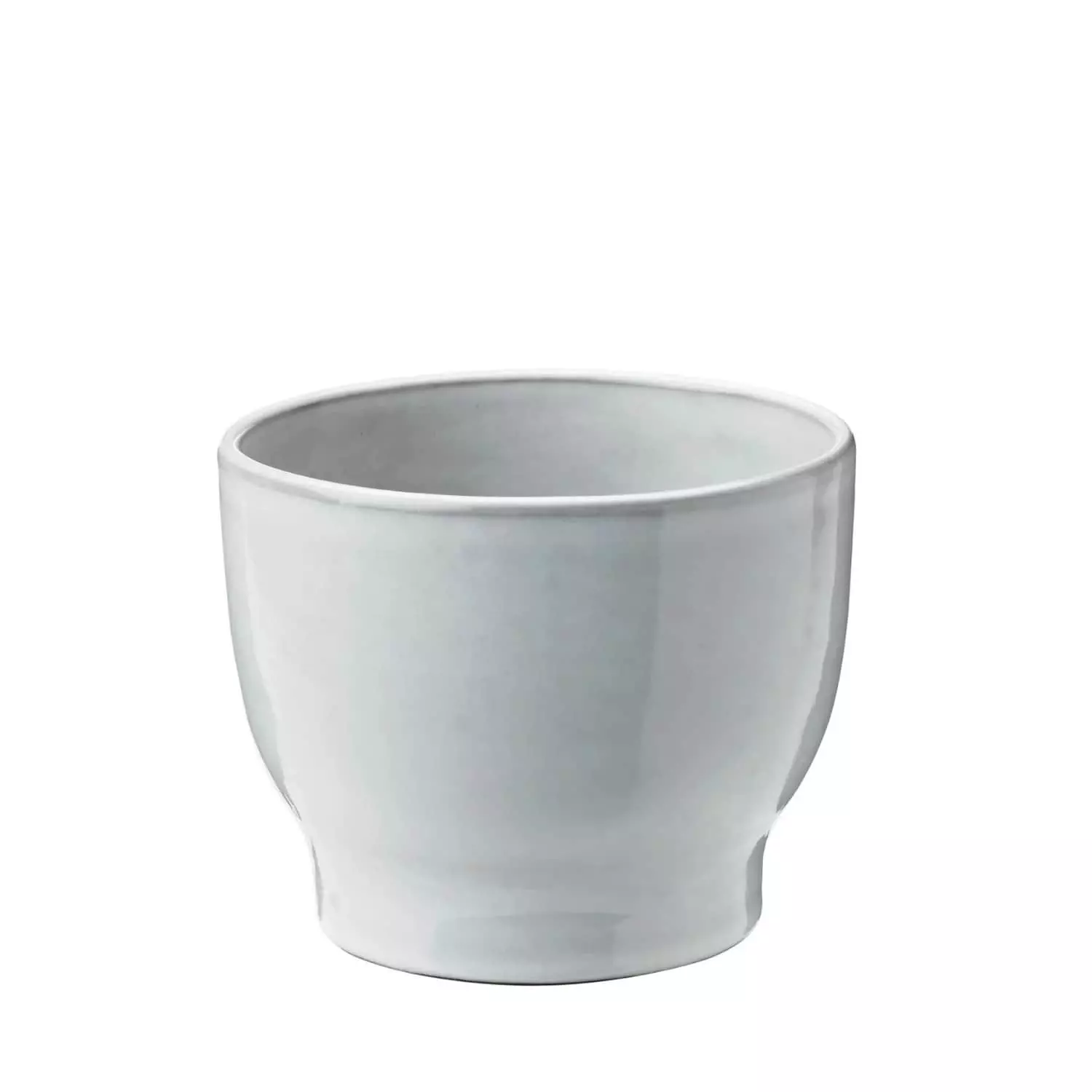 Knabstrup Keramik Ulkoruukku Ø12,5 Cm, Valkoinen 1 Knabstrup Keramik Ulkoruukku Ø12,5 Cm, Valkoinen