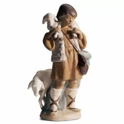 Lladro Shepherd Boy, Gres