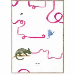 MADO Charlie The Chameleon Juliste, 50x70 Cm